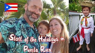 Daily Life in Puerto Rico Thanksgiving Holiday Time Dia del Descubrimiento [upl. by Siouxie413]