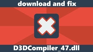 How to fix D3DCompiler47dll is missing error in Windows 7 x64x86 [upl. by Dami]