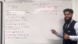 Pure Maths EQ  Binomial Expansion Valid Expansion and Binomial Approximation [upl. by Lillywhite]