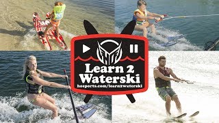 Waterskiing made easy Waterski basics instructional by HO Skis [upl. by Odracer]