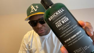 BRICKELL MENS CHARCOAL FACE WASH REVIEW [upl. by Younglove]