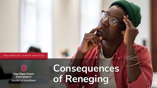 Offers Consequences of Reneging [upl. by Snodgrass]