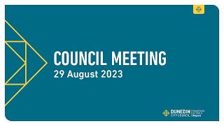 Council Meeting – 29 August 2023 [upl. by Carbo]