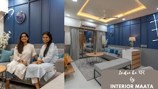 A Colourful 2bhk at Mumbai  India Ka घर by InteriorMaata [upl. by Analra247]