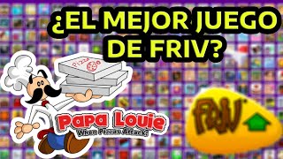 PAPA LOUIE WHEN PIZZAS ATTACK es ¿el mejor juego de Friv [upl. by Eintihw]