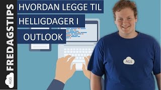 Hvordan legge til helligdager i Outlook kalenderen [upl. by Micheal569]