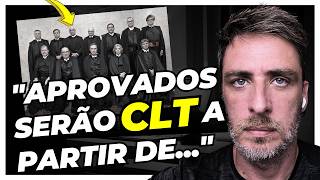 ⏰ CONCURSADOS CLT Quando começa a valer [upl. by Lleryd]