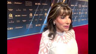 Kate Linder The Young and the Restless on 2024 Daytime Emmys red carpet [upl. by Greenburg]