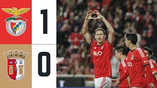 BENFICA 1 x 0 BRAGA  JOGO GRANDE Campeonato Português 201314 10 jornada [upl. by Alleusnoc437]