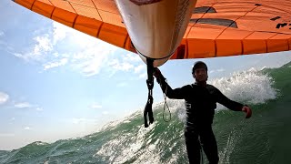 Friday October 11 2024  Wing Foiling Long Beach Lake Erie [upl. by Atorod524]