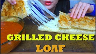 ASMR DOUGHY CHEESY GRILLED LOAF SANDWICH  CHUNKY TOMATO SOUP  NO TALKING [upl. by Raamal]