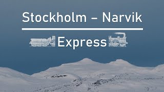 The Stockholm Narvik Polar Express  A Scandinavian Night Sleeper Train Journey In 4K [upl. by Alwin741]