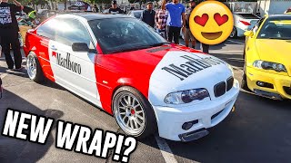 BMW E46 M3 NEW WRAP LIVERY [upl. by Eldwen565]