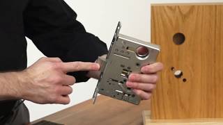 BEST 40H Mortise Lock Installation [upl. by Panaggio]