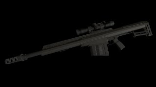 MW Rytec AMR  Barret XM109【Fallout4 MOD】 [upl. by Anattar]