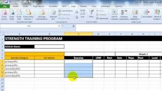 EAF 47  Create a MultiWeek Strength Program Template [upl. by Tse]