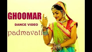 Ghoomar  Dance Video  Padmavati  Choreography by Shetty [upl. by Hamlen]