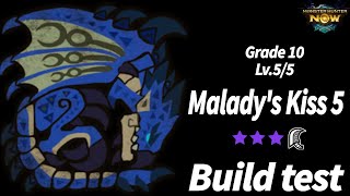 MHNow  Azure Rathalos 8⭐  Build test  GreatSword  Maladys Kiss 5 [upl. by Thorlie]