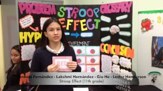 ExpoScience 2015 Stroop Effect [upl. by Kempe772]