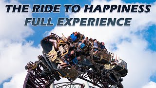 The Ride to Happiness full experience  Plopsaland De Panne 2024 [upl. by Aerdno63]