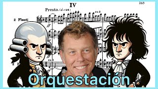 Curso básico de orquestación  Mozart Beethoven Metallica [upl. by Sicard]