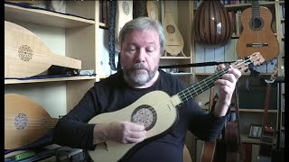 Adrian Le Roy Bransle de Champaigne  Petter Dyndahl Renaissance guitar [upl. by Egiedan]