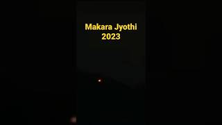 Sabarimala makara jyothi 2023 live [upl. by Notserp853]