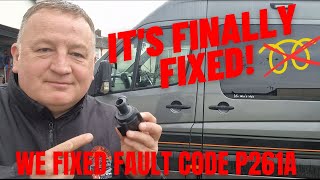 How to fix fault code P261A on a vw Crafter by replacing auxiliary water pump B and aux heater pump [upl. by Gilberte]