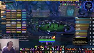 Naxxramas pump run DMF Atiesh BIS Warlock POV [upl. by Shull]