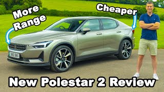 New Polestar 2 Single Motor 2022 review  is it the pick of the range [upl. by Oinotnanauj]