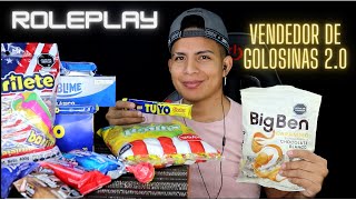 VENDEDOR DE GOLOSINAS 20  ROLEPLAY ASMR  CANDY SELLER [upl. by Nolyar98]