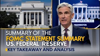 Jerome Powells speech at the FOMC meeting 31July2024 Key Takeaways Analysis and Market Impact [upl. by Nunciata]