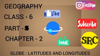 GlOBE  LATITUDES AND LONGITUDES CLASS 6 CHAPTER 2 HISTORY PART 5 [upl. by Ttoile]