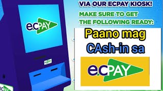 HOW TO CASHIN SA GCASH USING ECPAY MACHINE SIMPLE GUIDE how viralvideo trending [upl. by Phylis]