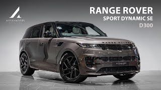 Range Rover Sport Dynamic SE D300  Walkaround [upl. by Nosaes]