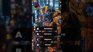 🧠 BrainBusting Transformers Quiz Are You a True Fan 🤖 [upl. by Elok]