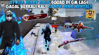 RELA TOOSON BERKALI KALI DEMI NYARI KONTEN SOLO VS SQUAD DI GRANDMASTER [upl. by Nauqyt917]