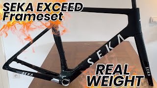 Seka Exceed frameset  Real weight [upl. by Humo]