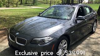 2016 BMW 528i xDrive Stock 1077 Union Park BMW [upl. by Akemor149]