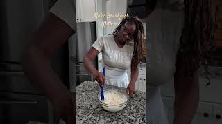 Homemade pancakes breakfast 4u pancakes cooking cookwithme breakfastrecipe food asmr [upl. by Devan]