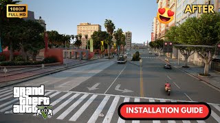 HOW TO INSTALL GRAPHICS MOD IN GTA 5  GTA 5 Mods 2024  Better Than NVE GRAPHICS MOD [upl. by Krell947]