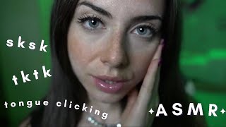 ASMR INTENSE TKTK SKSK TONGUE CLICKING CHUCKO [upl. by Nrev]