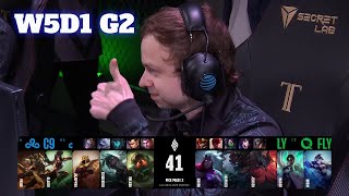 C9 vs FLY  Week 5 Day 1 S14 LCS Spring 2024  Cloud 9 vs FlyQuest W5D1 Full Game [upl. by Noskcaj832]