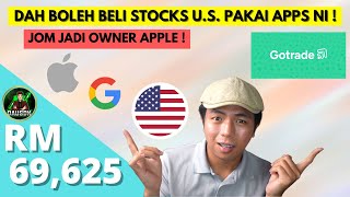 Tempat Terbaik Untuk Membeli Stock US Gotrade Review  DausDK [upl. by Onia372]