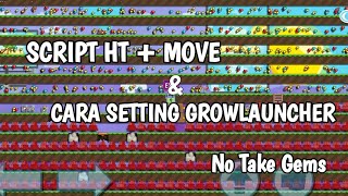 NEW SC GROWLAUNCHER HARVEST  MOVE  GROWTOPIA [upl. by Eehc]