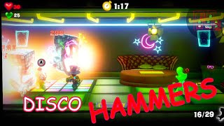 DLC disco floor and DLC themed disco HAMMERS Luigi’s Mansion 3 online [upl. by Elime414]