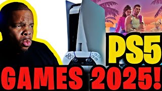 PlayStation 5 BEST Games COMING IN 2025 [upl. by Ahseei]