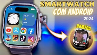 Ultra s9 review MELHOR SmartWatch Android DO MOMENTO Super COMPLETO [upl. by Lachance541]