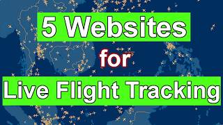 5 Best Websites for Live Flight Tracking [upl. by Keil]