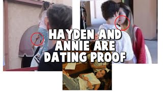 HAYDEN AND ANNIE ARE DATING PROOF Hanniecomfirmed hannie love [upl. by Hutt]